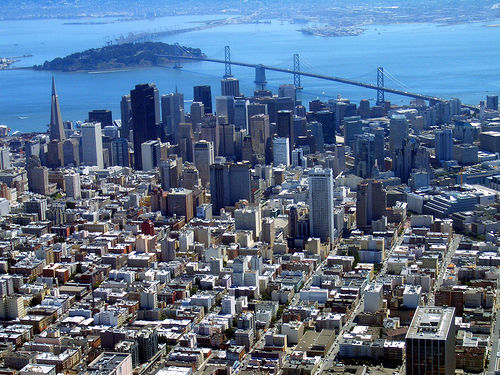 Skyline of San Francisco, CA