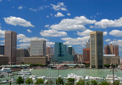 City of Baltimore Skyline