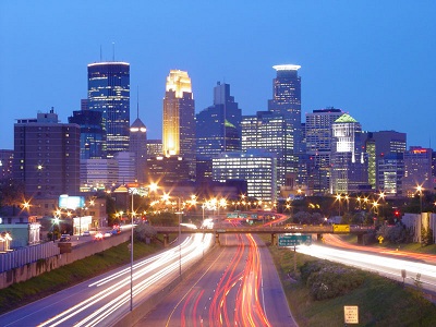 City of Minneapolis Skyline