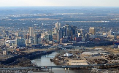 City of Nashville Skyline