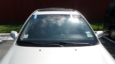 New Car Windshield in Baltimore, step 4: Clean & Present to Customer