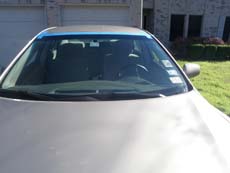 New Car Windshield in Houston, step 4: Clean & Present to Customer