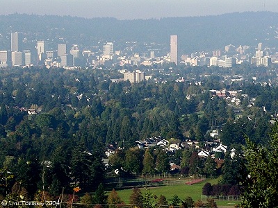 City of Portland Skyline