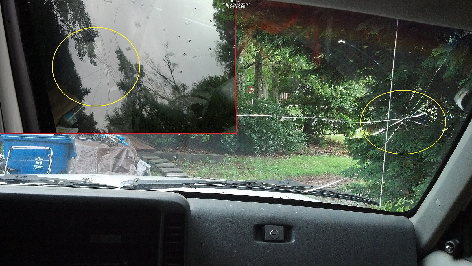 1995 Jeep cherokee windshield #4