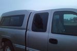 1999 GMC Sierra K1500 2 Door Extended Cab Passenger's Side Quarter Glass