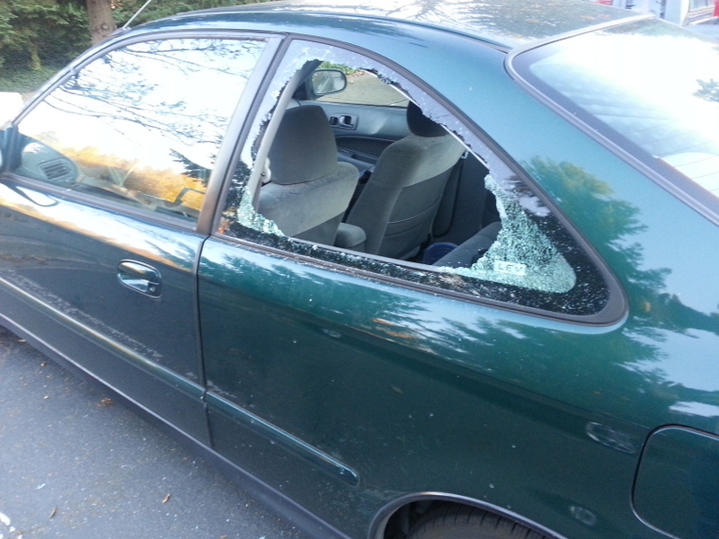 Honda civic quarter glass replacement