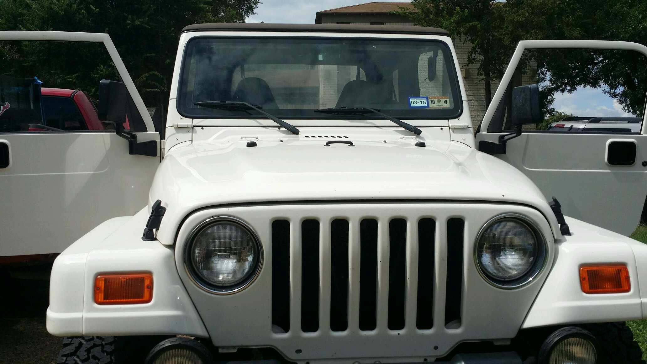 2000 Jeep wrangler windshield replacement