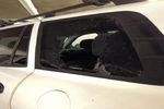 2001 Hyundai Santa Fe Driver's Side Quarter Glass