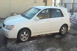 2005 Kia Spectra 4 Door Hatchback Driver's Side Quarter Glass