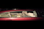 2009 Hyundai Accent 4 Door Sedan Rear Passenger's Side Door Glass