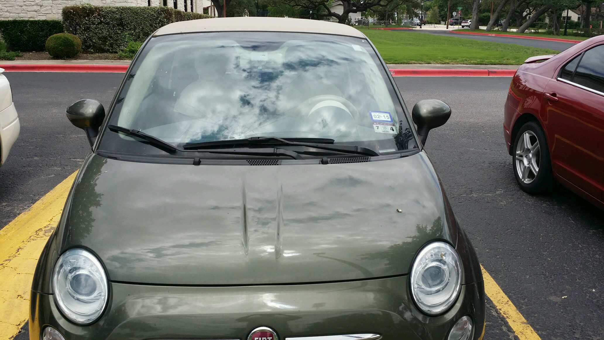 Fiat 500 rear window replacement discount