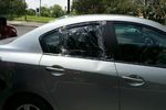 2012 Mazda 3 Sedan Rear Passenger's Side Door Glass
